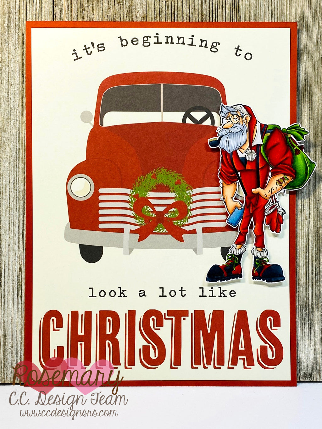 Hipster Santa